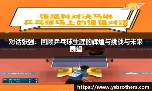对话张强：回顾乒乓球生涯的辉煌与挑战与未来展望